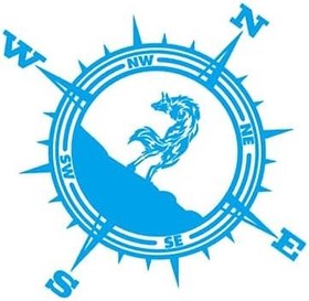 Resim Benzersiz Pusula Dağları Araba Çıkartmaları Vinil Çıkartma Seti Araba Tasarım Kaput Yan Çıkartması 