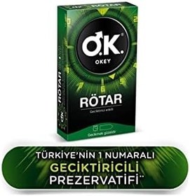 Resim Okey Rötar Prezervatif 10 Adet 