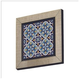 Resim İtalyan Deseni Baskılı Mdf Magnet 7x7 266 