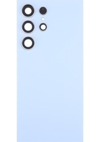 Resim Samsung S24 Ultra Sm-s926 Uyumlu Arka Pil Kapağı Mavi Çok Renkli 