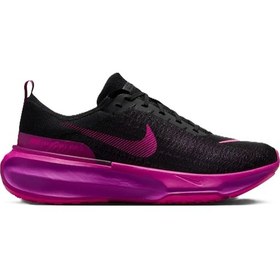 Resim Nike Zoomx Invincible Run Flyknit 3 Road Running Reflektörlü Erkek Koşu Antrenman Ayakkabısı Mor Mor 