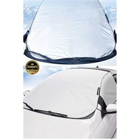 Resim TRAKMATS %100 YÜKSEK KALİTE Nissan Townstar 2021-2022-2023-2024-2025 Buzlanma Önleyici Kar Örtüsü Ön/Yan Cam Branda Güneşlik 
