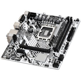 Resim Asrock H610m-hdv M.2+ D5 5600mhz Ddr5 Soket 1700 M.2 Usb 3.2 Hdmı Matx Anakart H610m-hdv M.2+ D5 