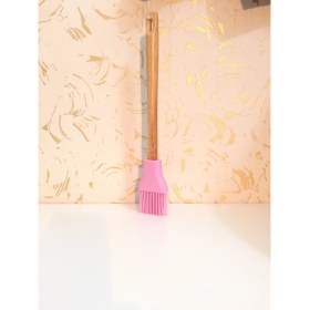 Resim d-sign home Bambu Saplı Silikon Fırça-Pembe 