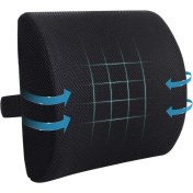 Resim Ortopedik Medikal Bel/sırt Minderi, Yastığı, Sandalye Koltuk Minderi 