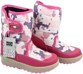 Resim BOOT'S ÇIRTLI & ORTAPEDİK & ANATOMİK SAĞLAM KAYMAZ TABANLI UZUN KONÇLU İÇİ KÜRKLÜ NEFES ALAN ÇOCUK SNOW BOOT 