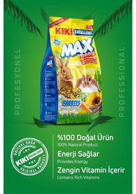Resim Kiki Excellent Kemirgen Max Menu Rabbits Tavşan Yemi 500 G 