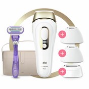 Resim Braun Silk·expert Pro5 Pl5347 Yeni Nesil Ipl 400.000 Atımlı Ipl 3 Başlıklı Tüy Alma Cihazı 