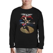 Resim Metallica - James Siyah Çocuk Sweatshirt 