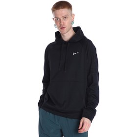 Resim Nike Therma-Fit Erkek Siyah Antrenman Sweatshirt DQ4834-010 