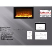 Resim Elektrikli Şömine N11.33 