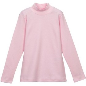 Resim Lovetti Açık Pembe Kız Çocuk Yarım Balıkçı Uzun Kol Tişört Pembe 