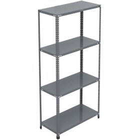 Resim AYYILDIZ RAF 31x93 4 Katlı Çelik Raf & Depo Rafı & Arşiv Rafı & Ardiye Rafı 