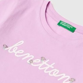 Resim United Colors of Benetton Kız Çocuk Tişörtü 3i1xg10lu Tişört 
