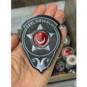 Resim 3D Özel Güvenlikpatch ( Peç ) Arkası Cırtlı Arma 