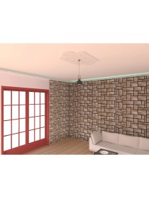 Resim Motifpiyer Lamba Tavan GÖBEĞI-52-KARE-56X95CM-2ADET 