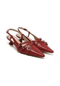 Resim Topuklu/ Stiletto Kadın 1971010 Nacree Capra Rosso Rosso Bordo 