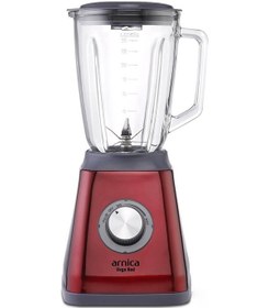 Resim ARNİCA IH39020 VEGA CAM HAZNELİ BLENDER (KIRMIZI RENK) 