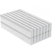Resim 5 Adet 15x10x1.5 Mm Köşeli Neodyum Mıknatıs N35 Magnet Dayanıklı Nikel Kaplama 
