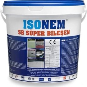 Resim İsonem Sb Süper Bileşen Su Yalıtımı Beyaz 10 kg 