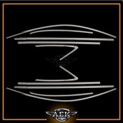 Resim Audi A3 Hb Krom Cam Çerçevesi 2013 Sonrası P.Çelik 