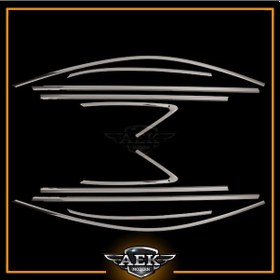 Resim Audi A3 Hb Krom Cam Çerçevesi 2013 Sonrası P.Çelik 