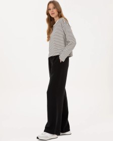 Resim Pierre Cardin Kadın Siyah Pantolon Kanvas-chino 50318198-vr046 