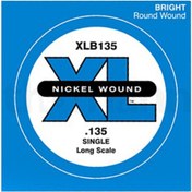 Resim D'Addario XLB135 Tek Bas Gitar Teli (135) 