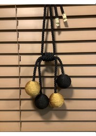 Resim Ege Nin Atölyesinden Tavan Broçölü Tavan Bağlama , İtalyan Fon Perde Aksesuarı 1 Adet 4 Top 