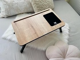 Resim Axolotl Folding Telefon ve Tablet Bölmeli Katlanır Ayaklı Laptop Sehpası Notebook Bilgisayar Çalışma Masası 