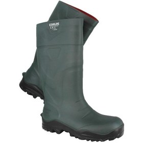 Resim Starline Poliüretan Çizme Çelik Burun Çelik Taban Uzun Yeşil S5 No 40 Stl-9910 