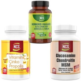 Resim Berberis 120 Tablet Glucosamine 180 Tablet Vitamin C 180 Tablet 