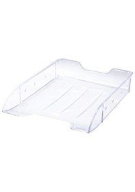 Resim Mas Evrak Rafı Plastik Tekli Şeffaf Evrak Rafı 