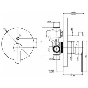 Resim Nsk Molera Kuğu Lavabo Bataryası Krom N4013202 