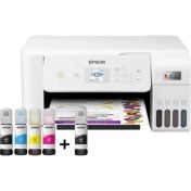 Resim Epson L3266 Wi-Fi + Tarayıcı + Fotokopi Renkli Çok Fonksiyonlu Tanklı Mürekkep Püskürtmeli Yazıcı 