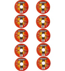 Resim 10 Adet Trıcraft 115x1x22.23 Mm Inox Kesici Meşem-3301 10 Adet 