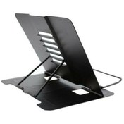 Resim Venturemart Siyah Katlanabilir Masa Organizatörü - Ayarlanabilir Kitap Standı Ve Dizüstü Tutucu 