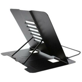 Resim Venturemart Siyah Katlanabilir Masa Organizatörü - Ayarlanabilir Kitap Standı Ve Dizüstü Tutucu 