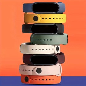 Resim Xiaomi Saat Kayışı için Evrensel Akıllı Saat Kayışı 5/6/7 - Silikon Malzeme, Pil Dahil Değil 