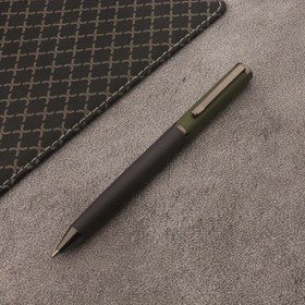 Resim 1 adet, 1 adet Mat Metal Yuvarlak Tükenmez Kalem Renk Eşleştirme Metal Kalem Okul Ofis Öğrenme Malzemeleri Aracı 