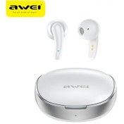 Resim T75 Beyaz Awei T75 Bluetooth 5.3 Kulaklık Hıfı Kalite Tws Kablosuz Kulaklık Spor Kulaklık Tüm Akıllı Telefonlar İçin Su Geçirmez Müzik Kulaklık 