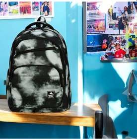 Resim Çok Gözlü Su Geçirmez Suluklu Ortopedik Sırt Çantası Model 83 