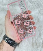 Resim Xiaomi Redmi Note 13 4G Şeffaf Parlak Taşlı Glitter Kılıf 