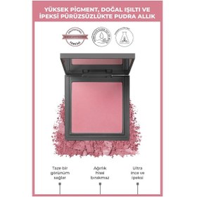 Resim Alix Avien İpeksi Allık - Powder Blush 103 Coral Pink 