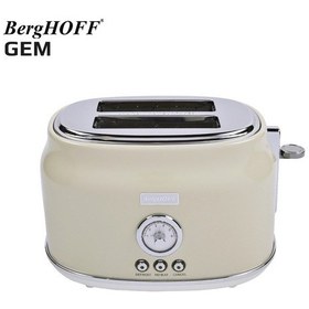 Resim Berghoff 7950042 Gem Retro İki Dilim Ekmek Kızartma Makinesi 
