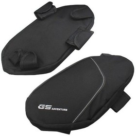 Resim Maoyaya Suntek Bmw R1250gs Adventure Çerçeve Crash Bar Seyahat Çantası Siyah 2 Adet Dayanıklı 1.Resim 