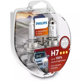 Resim Philips YENİ X-Treme Vision G-Force H7 Otomobil Far Ampulü (12972 