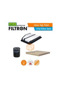 Resim Honda Civic Fb7 1.6 Mann Filtron Filtre Bakım Seti 2012-2016 
