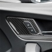 Resim Enigmatic Q5 2018-2023 Iç Mekan Için Kapı Kilidi Düğmesi Kapak Çerçevesi Karbon (Yurt Dışından) 