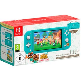 Resim Switch Lite Timmy And Tommy's Aloha Turkuaz Konsol Nintendo